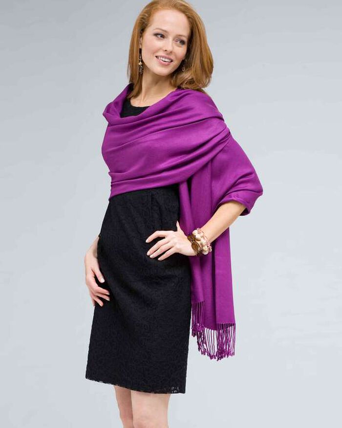 Classic Wrap, Violet, large, image 1