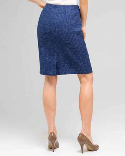 Pencil Skirt, Cobalt Multi, medium, image 2
