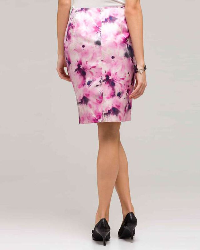 Floral Slim Skirt, Tulip Multi, large, image 2