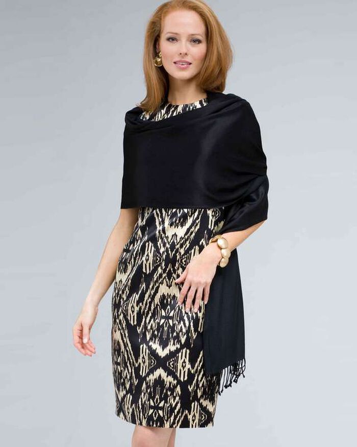Classic Wrap, Black, large, image 1