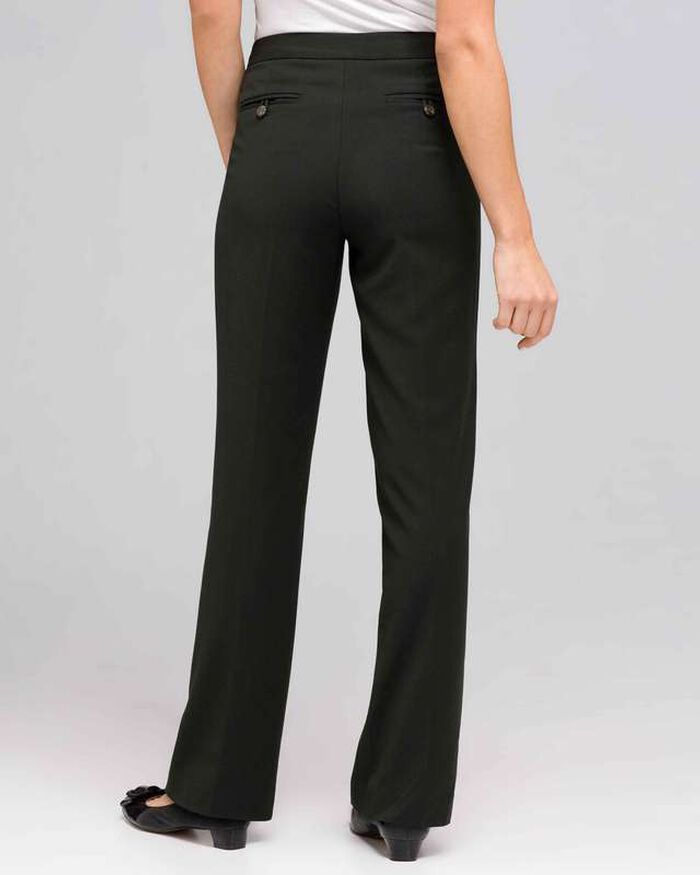 Flat Front Slim Pant, Laurel, large, image 2