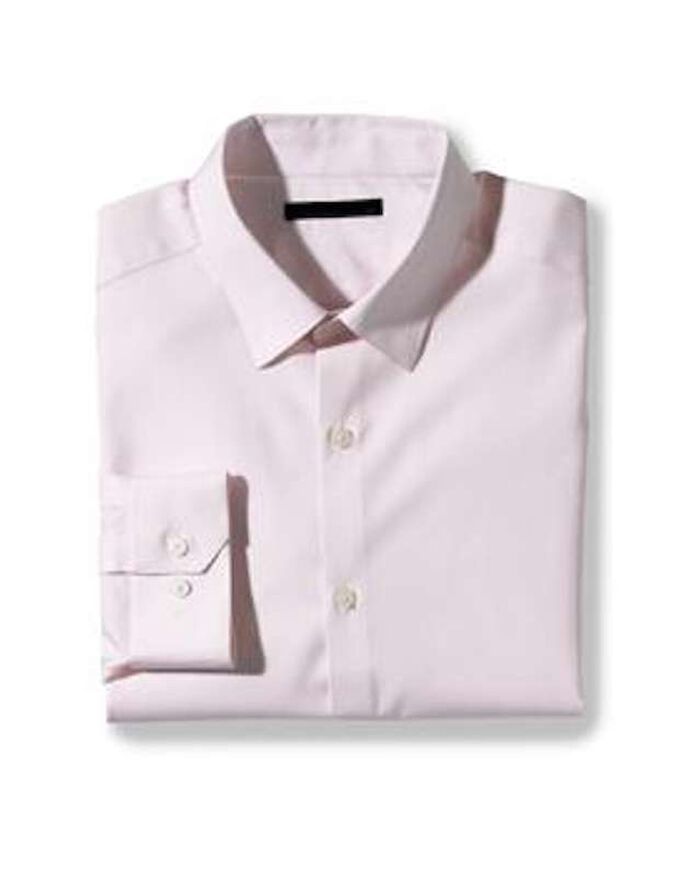 Modern Dress Shirt in Pink, Pink, large, image 1