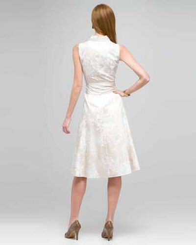 Neutral Floral Dress, Dark Stone, medium, image 2