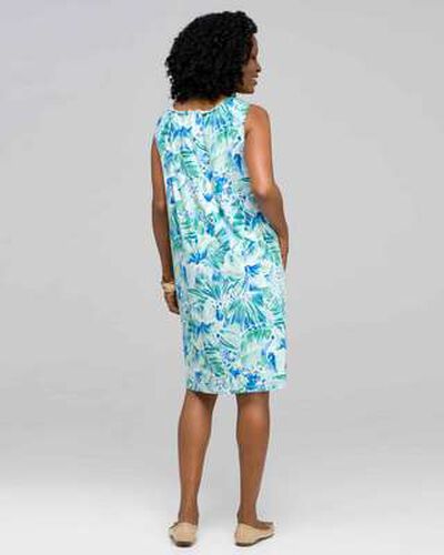 Floral Smock Tank Dress, Multi, medium, image 2