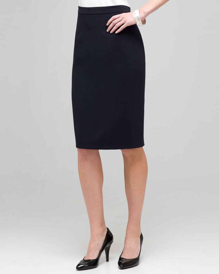 Heine Knitted Colourblock Dress, Black, large, image 8