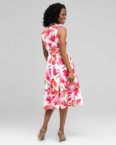 Floral Dress, Hot Pink Combo, medium, image 2