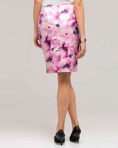 Floral Slim Skirt, Tulip Multi, medium, image 2