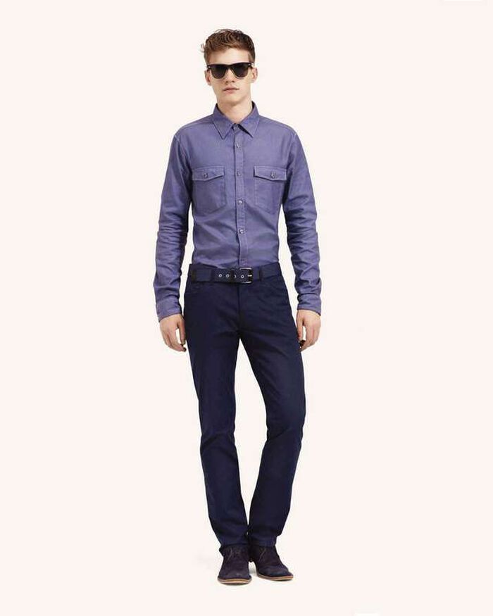 Casual To Dressy Trousers, Navy, large, image 3