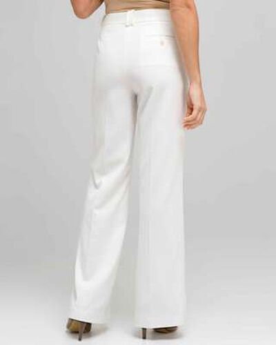 Wide Leg Pant, Sugar, medium, image 2